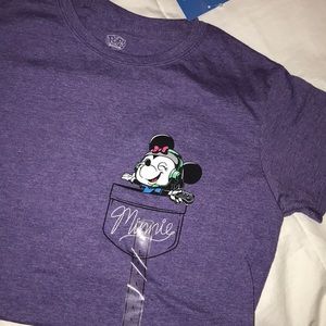 POP tees brand pretty purple Minnie gamer tee